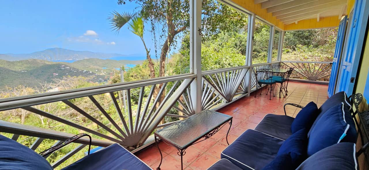 Deck facing Coral Bay