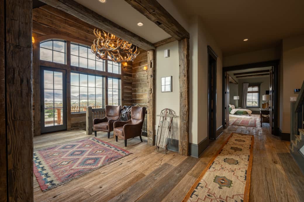 Stair tower to hallway