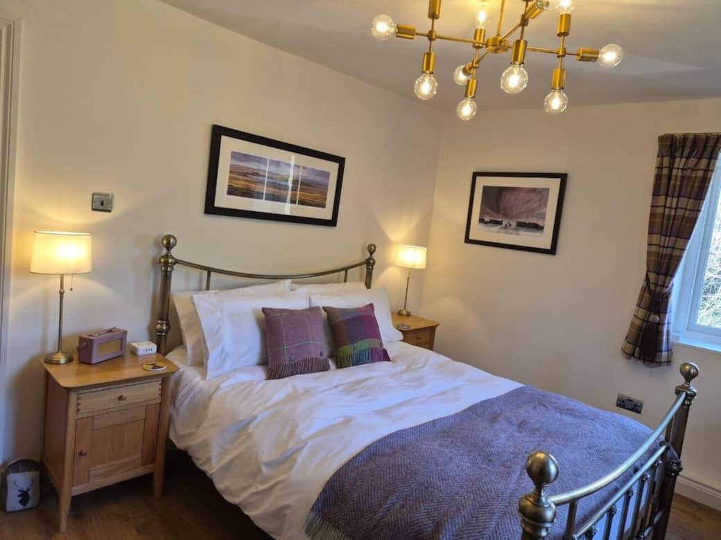 Comfortable king-size bed for a restful night’s sleep