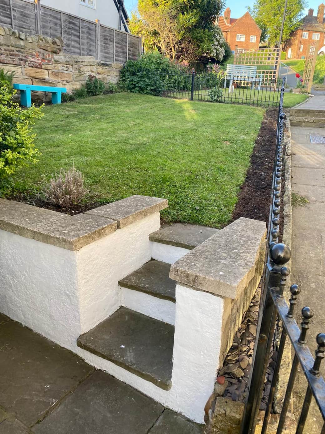 Private enclosed gardens