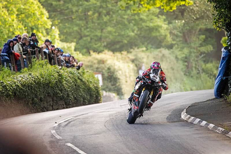 Rider on the Mountain Course during Isle of Man TT (Credit Visit Isle of Man)