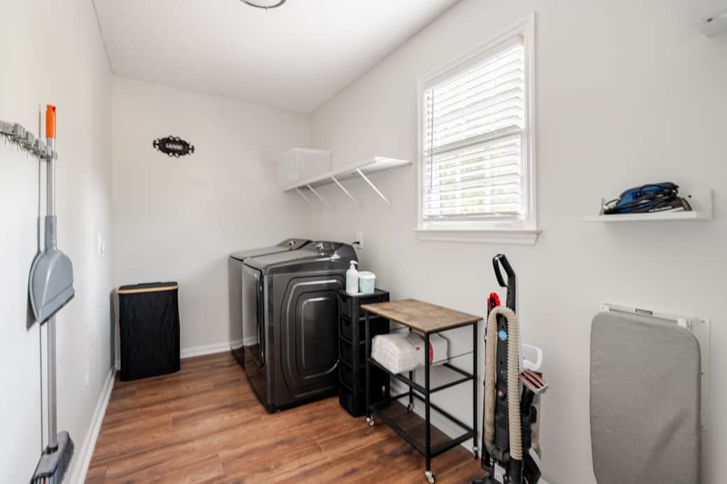 New photo laundry room