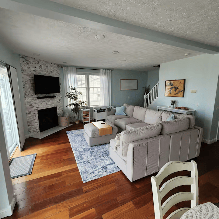 Family-friendly living room