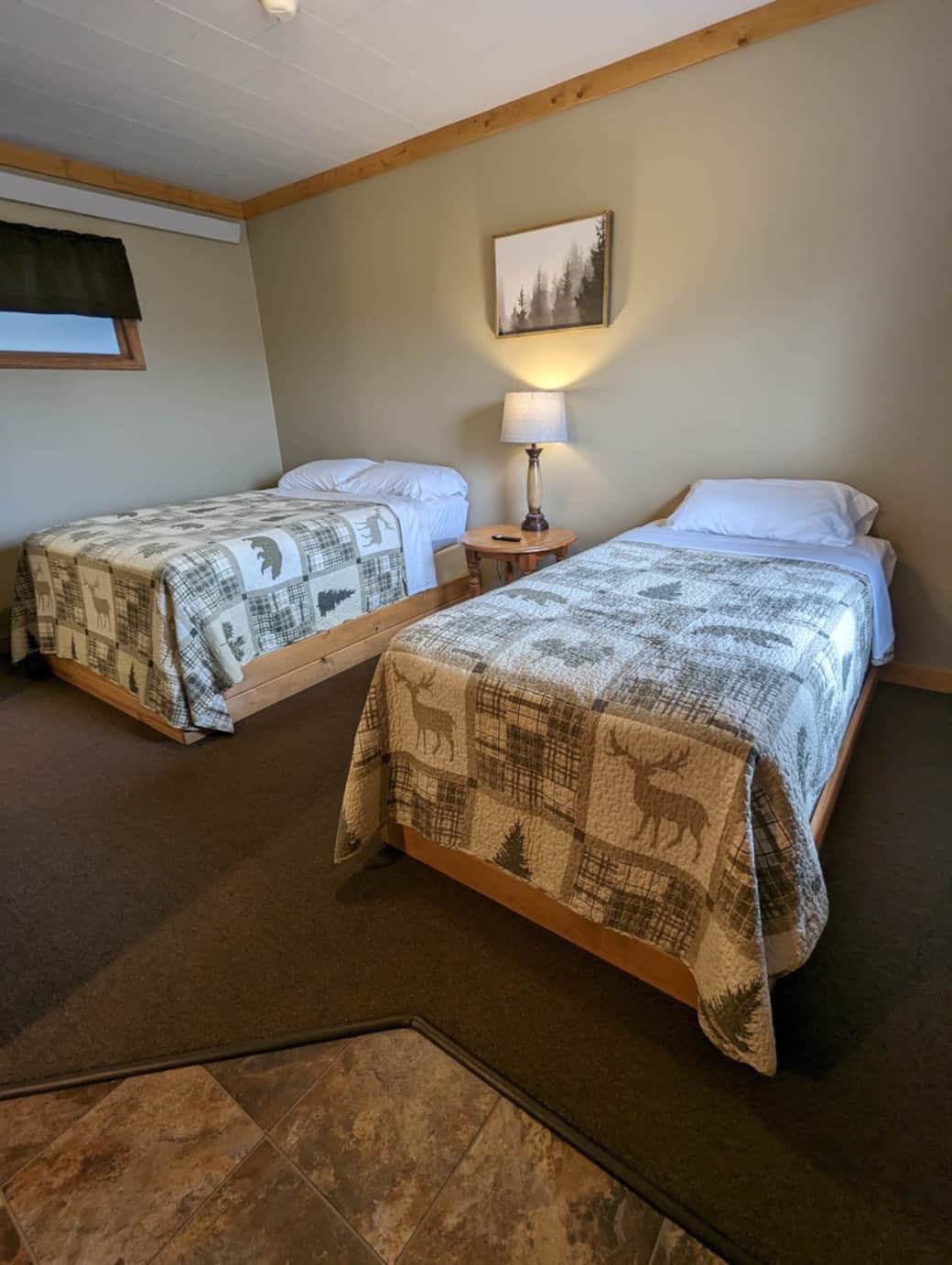 Room 2 - Double/Full Bed and Twin Bed
