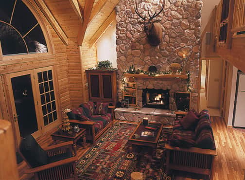 Great Room/Fireplace, Boulder Creek, Galena IL - Vacation Rental Home