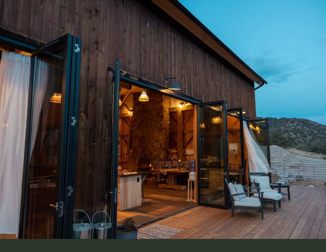 Deck area
