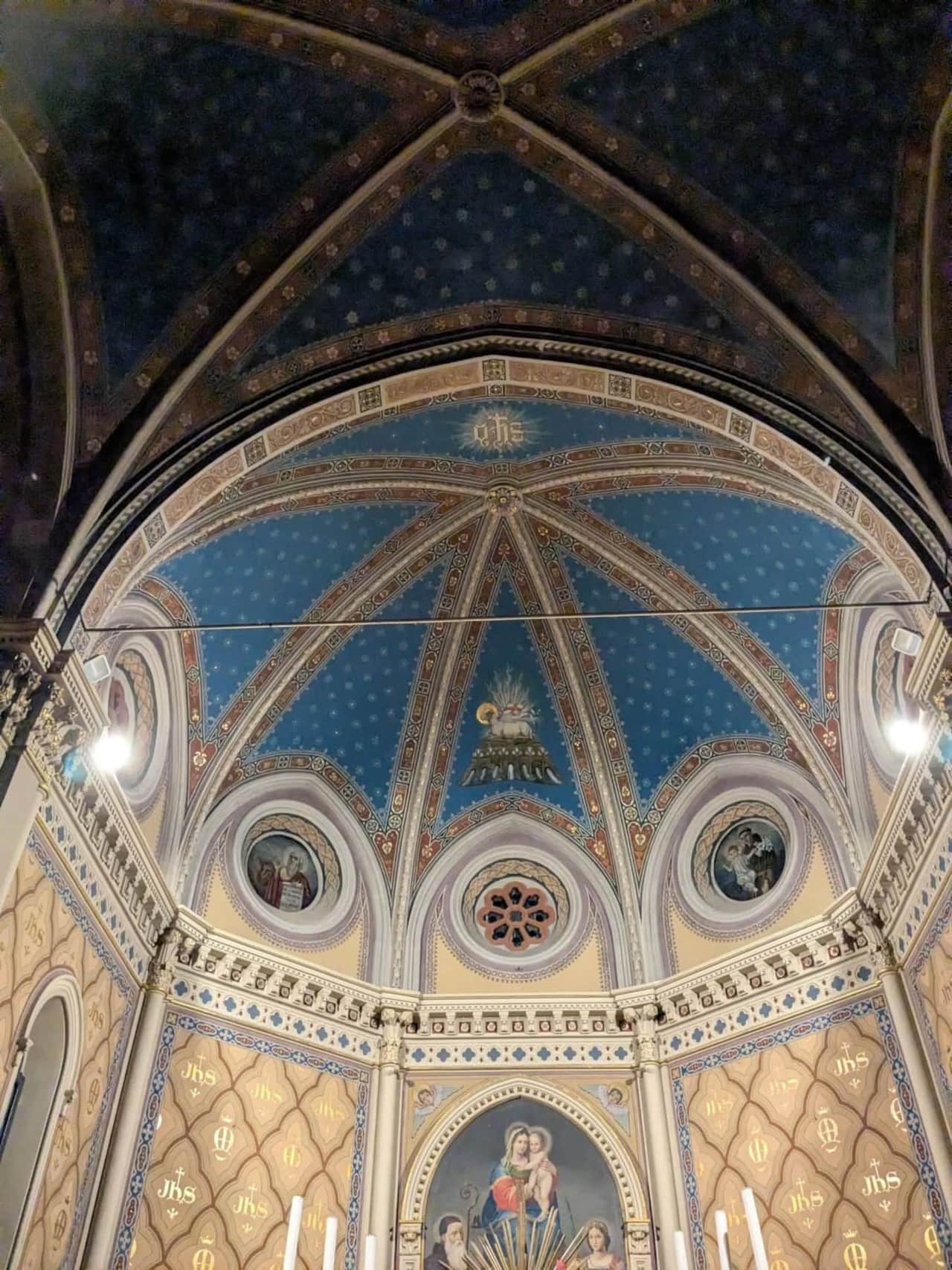 Monterubiaglio Church Domed Ceiling