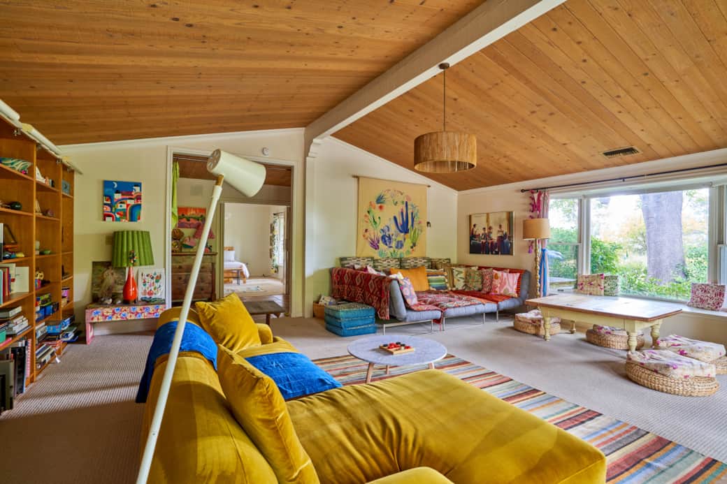 ojai ranch living room