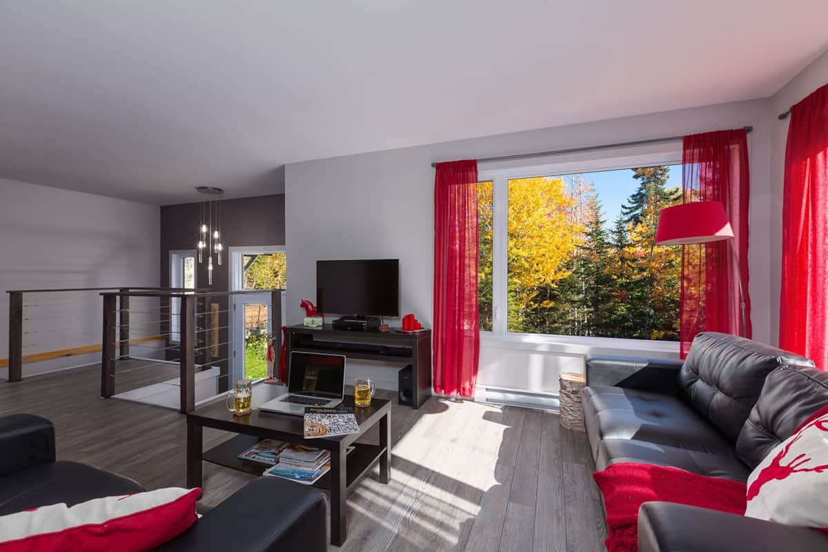 Big sunny main living room with a nice open concept