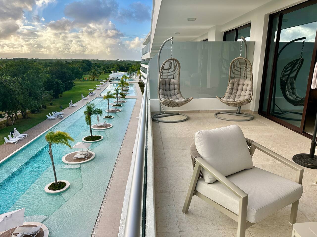 Condo pool - golf view at Cana Rock Star, Cana Bay