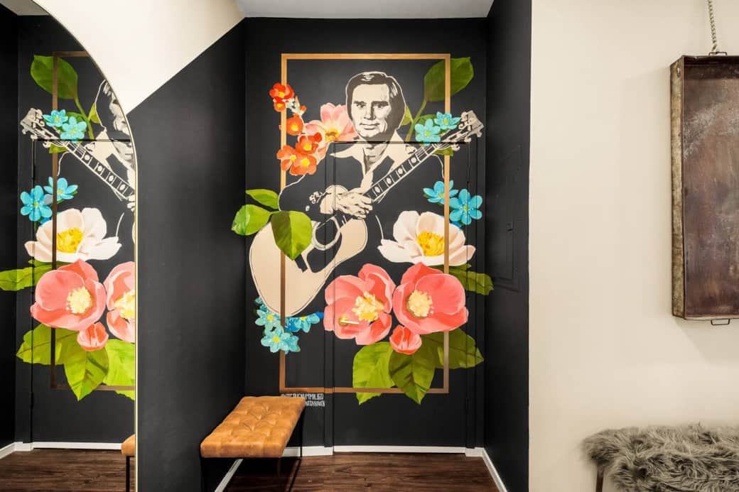 Stunning custom social media mural