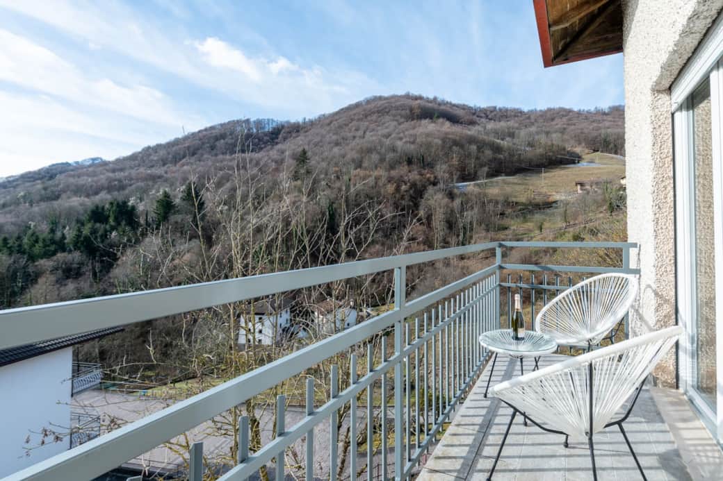 Balcone con fantastica vista e ottima esposizione