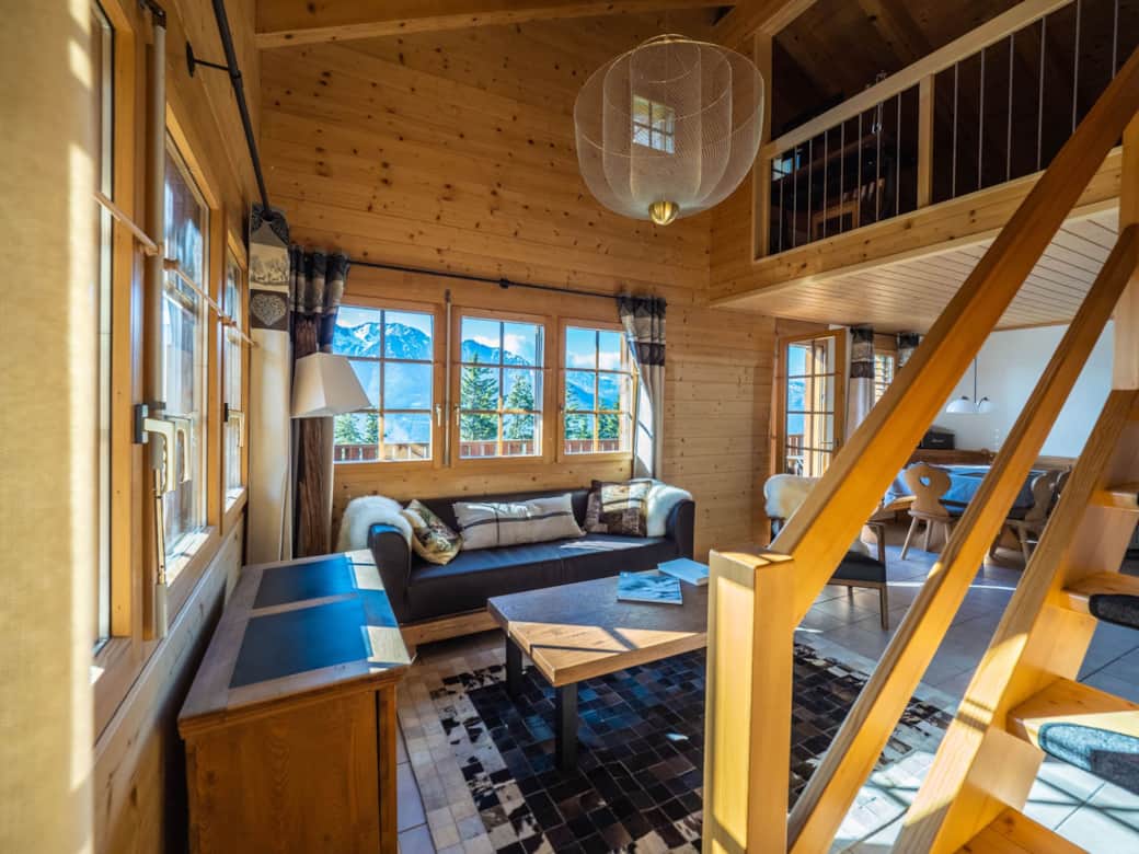 Wohnzimmer mit Blick