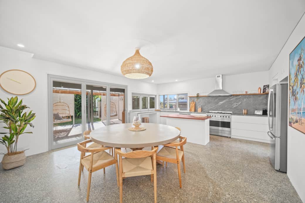 Downstairs - dining area