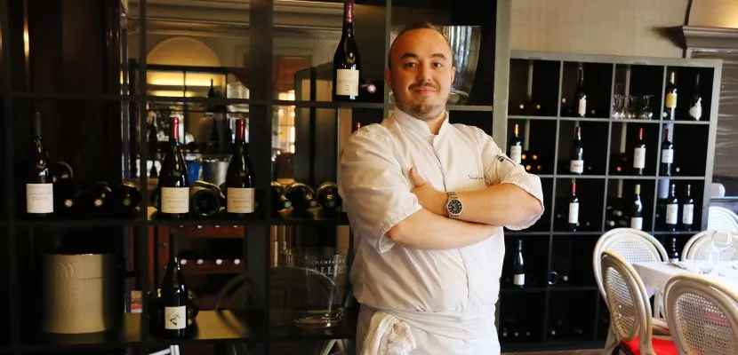 Sébastien Godefroy, chef à domicile