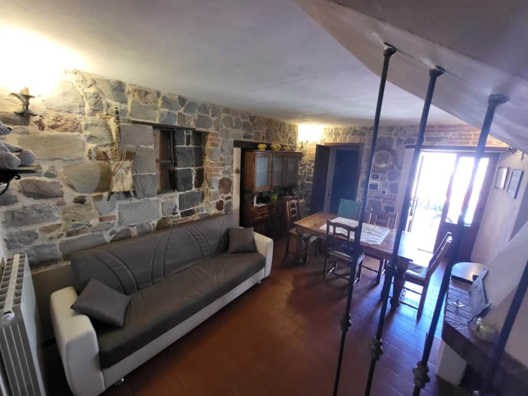 Salotto a sala da pranzo