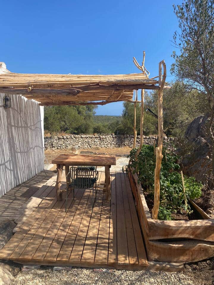 Patio esterno riservato agli ospiti Patio esterno riservato agli ospiti