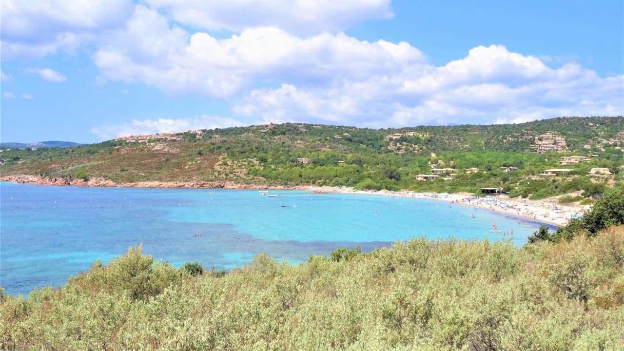 La spiaggia di Palombaggia.