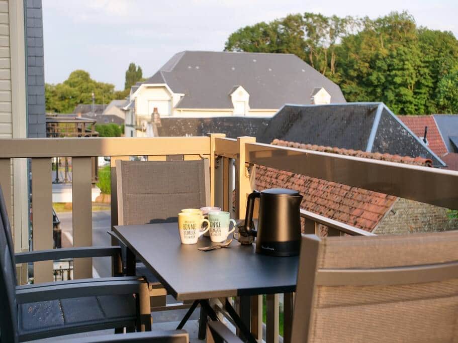 Mobilier d'extérieur, détente sur le balcon