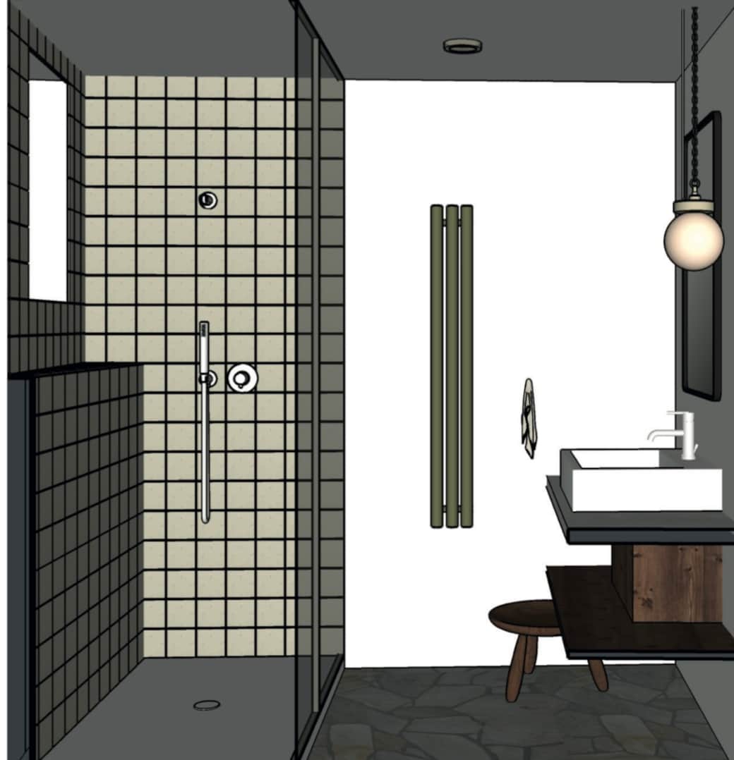 salle de bain chambre 3