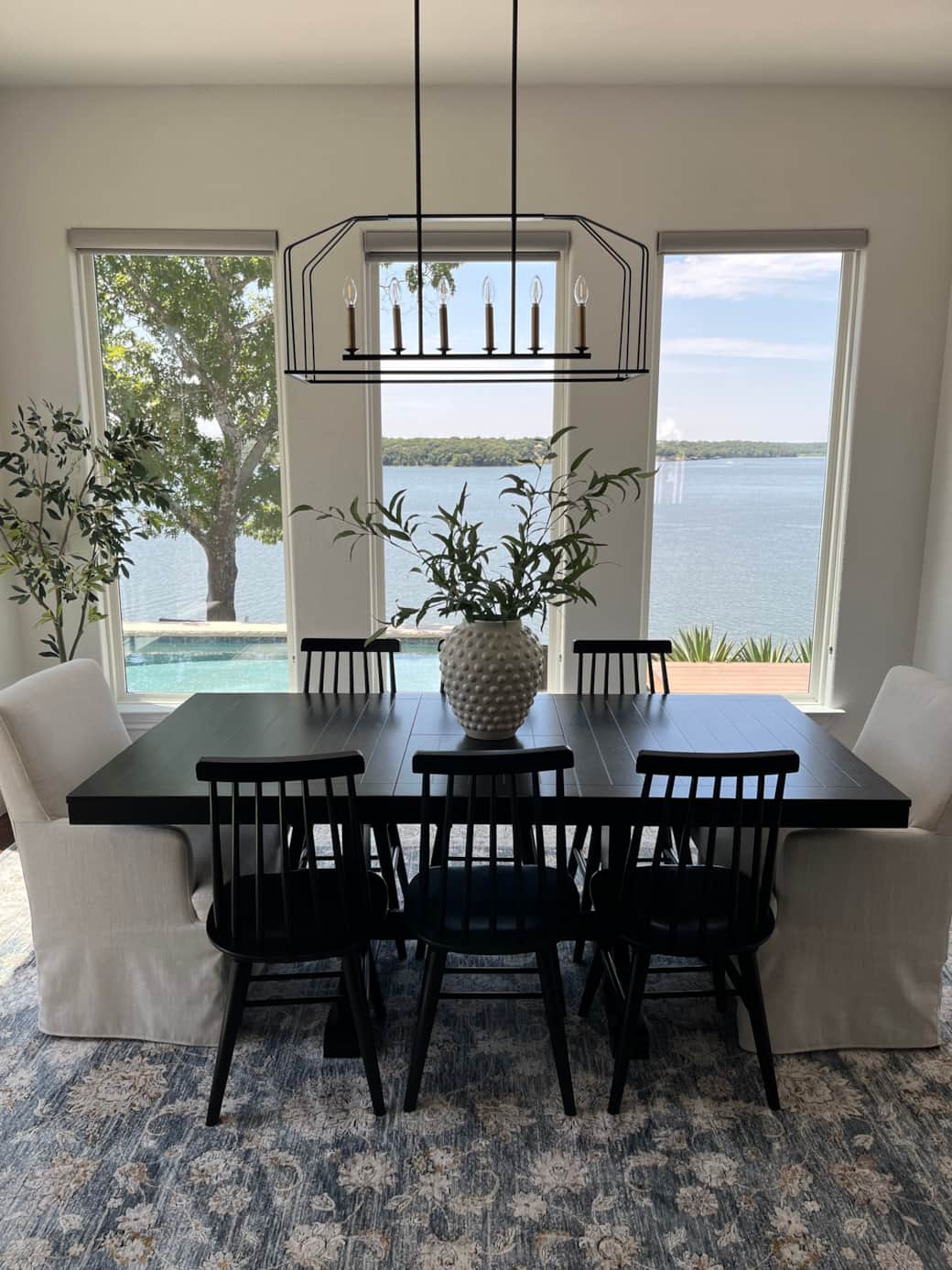 Dining Table with a view Dining Table with a view