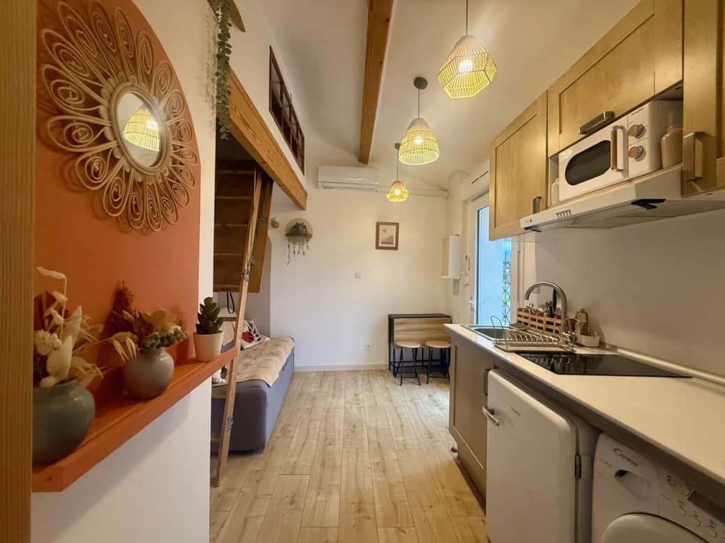 Pièce principale avec kitchenette