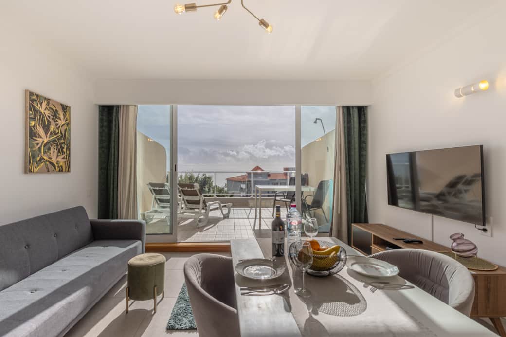Living and dining area