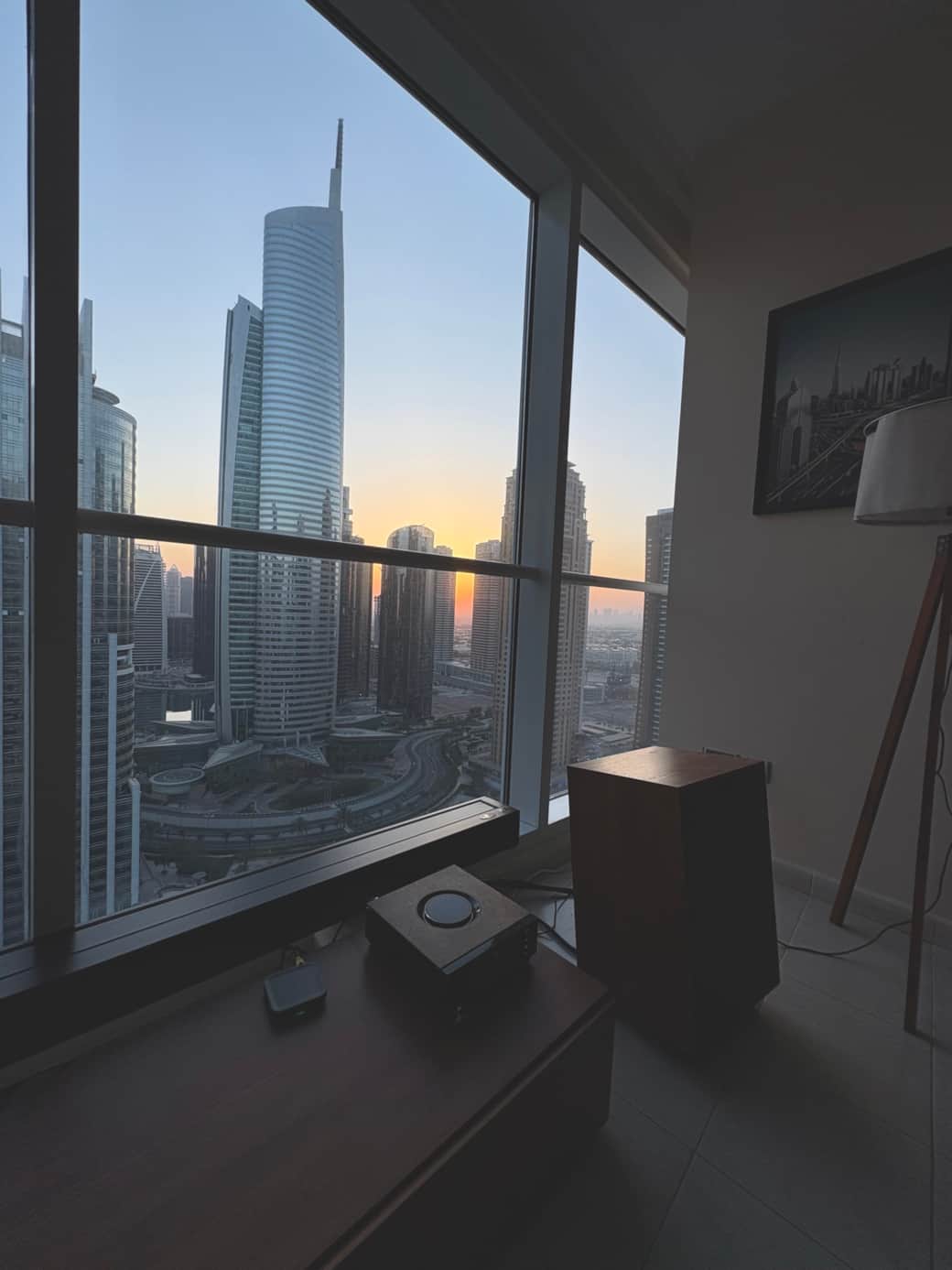Sunrise views over Almas