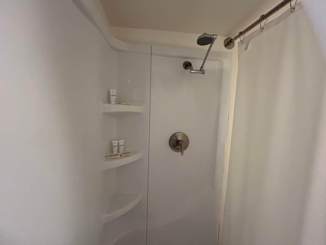 Cabin 2 inside shower