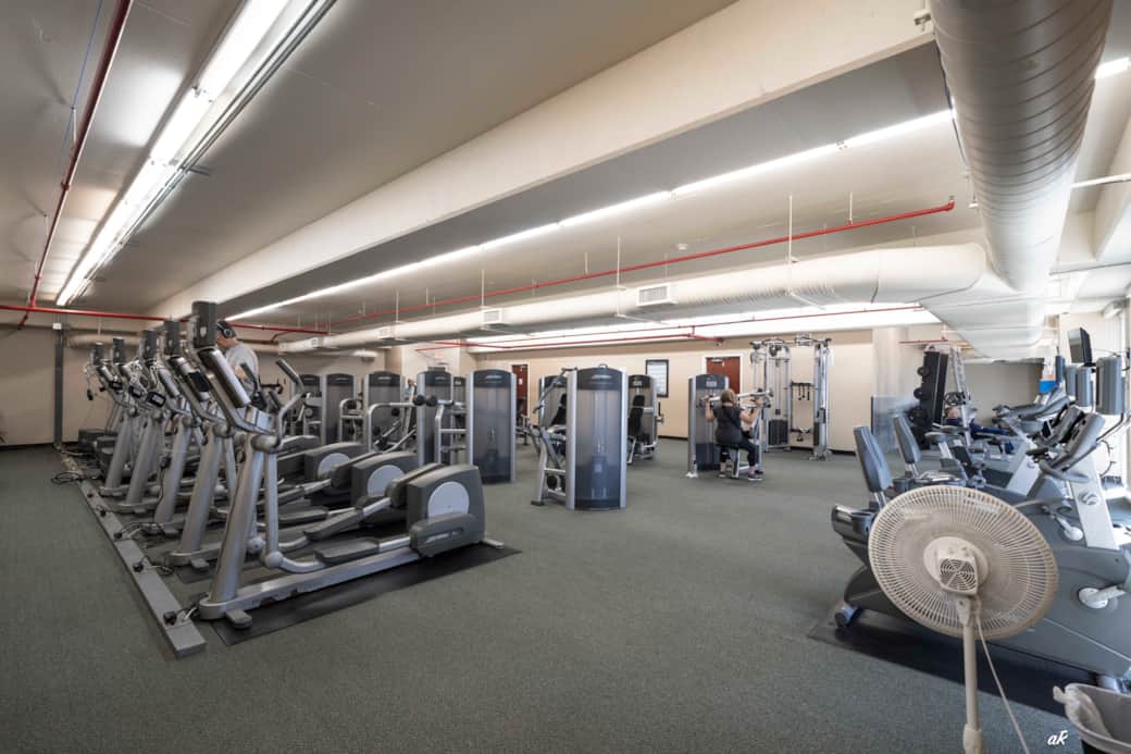 Panama city beach condo gym majestic resort fitness center 1
