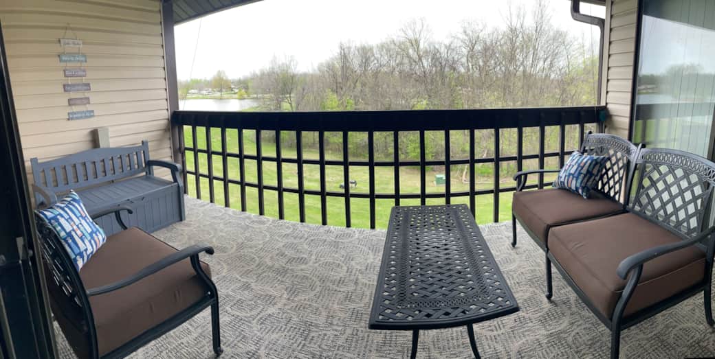 Deck View from Living Room