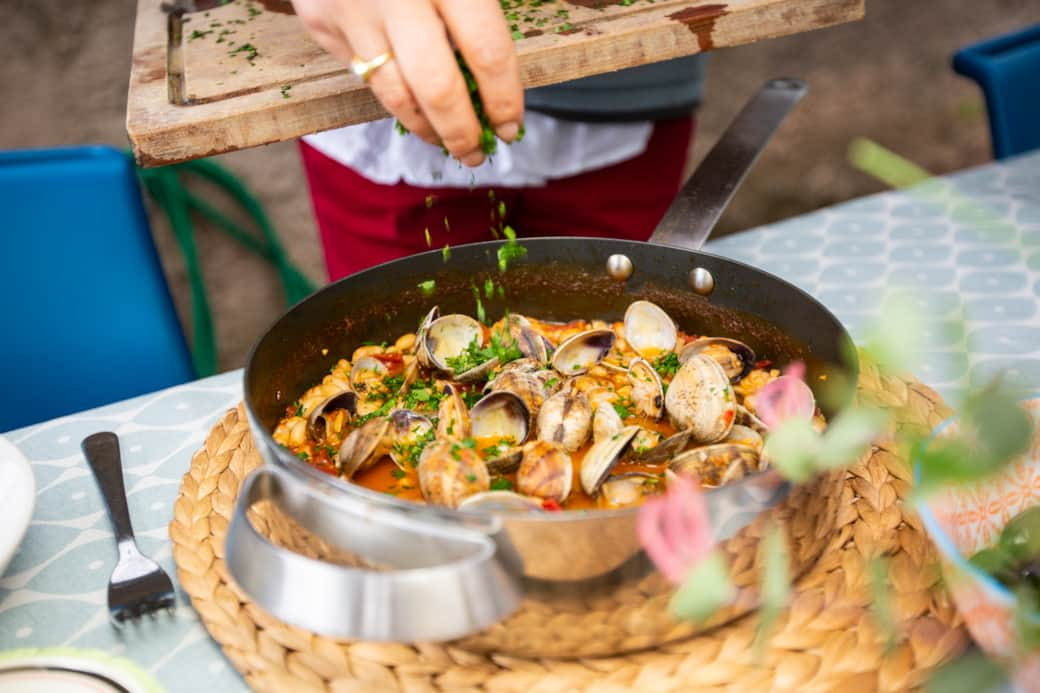 Cooking alfresco