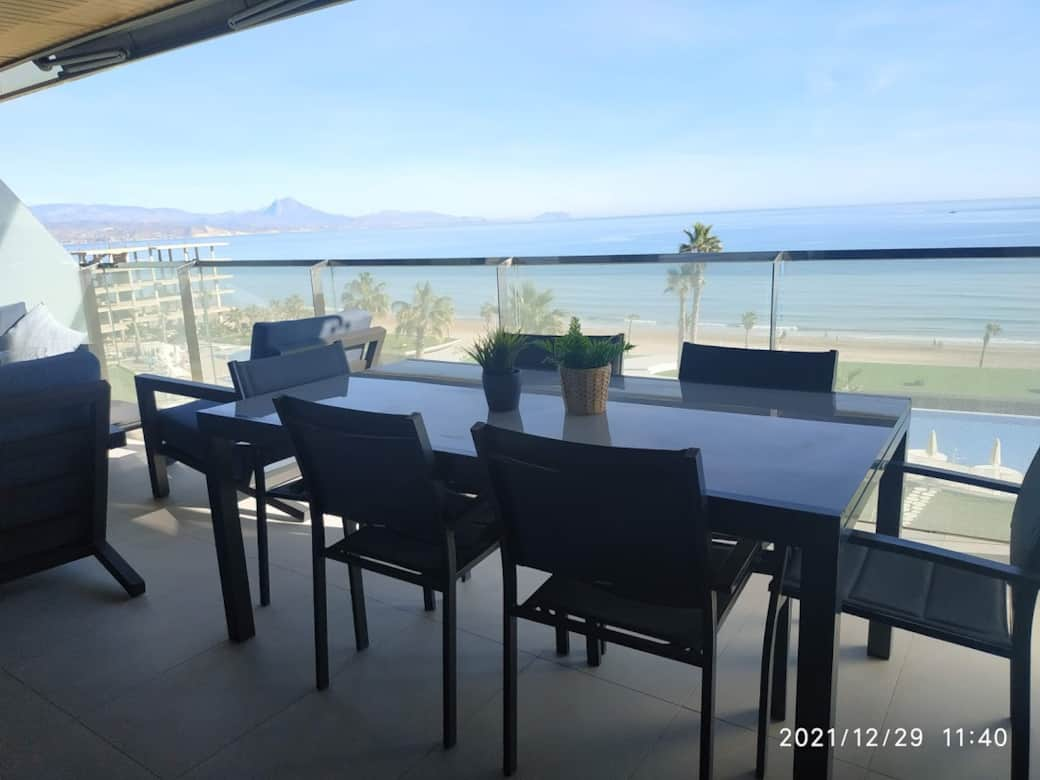 Dining area on terrace