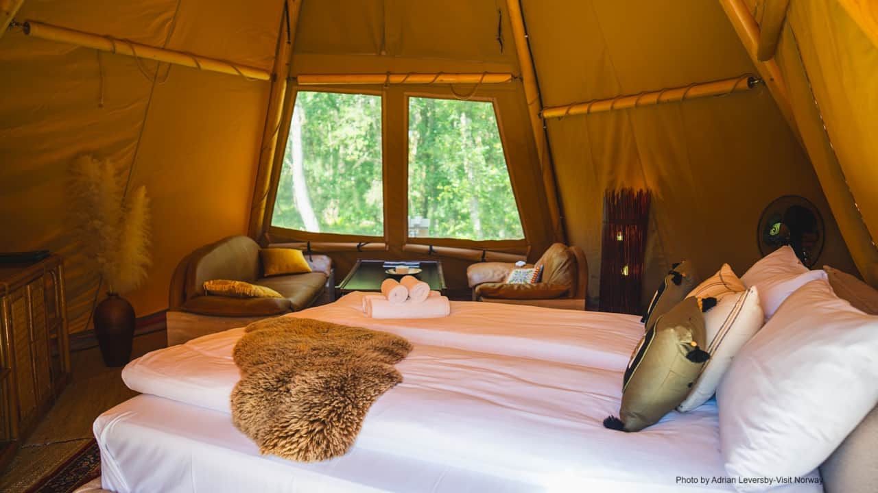 Luxury Tipi at Norglamp