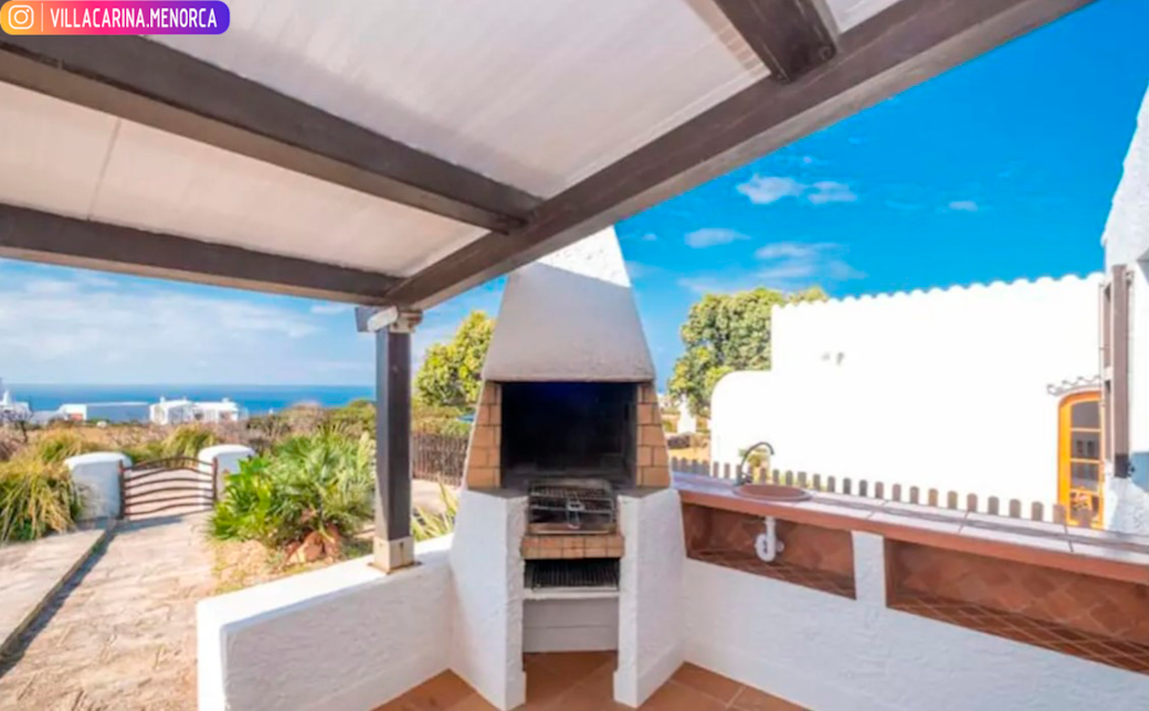 Terrace with barbecue