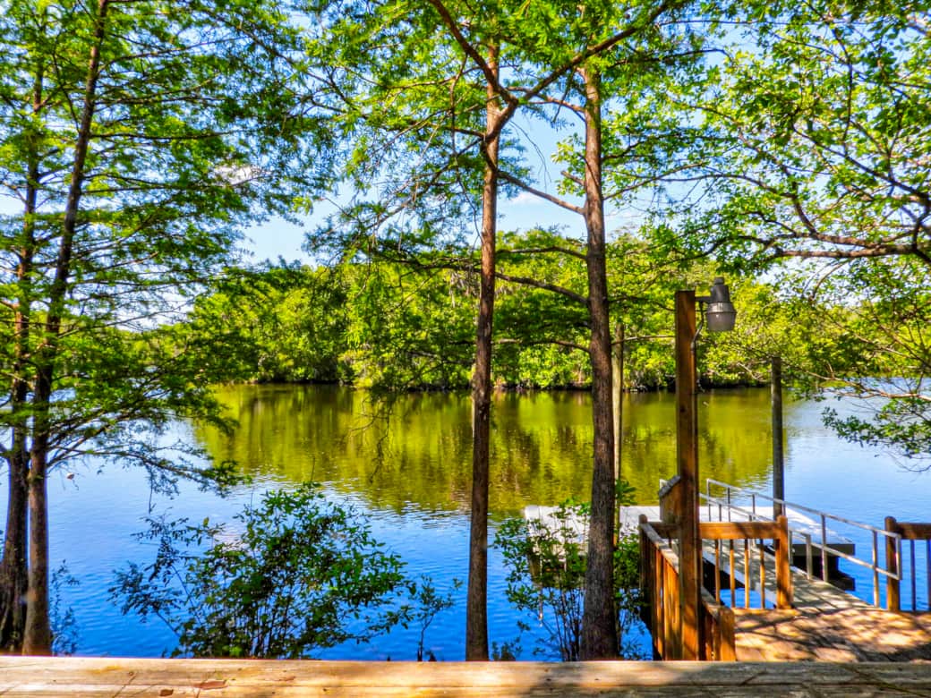 Water view on a sunny day Water view on a sunny day