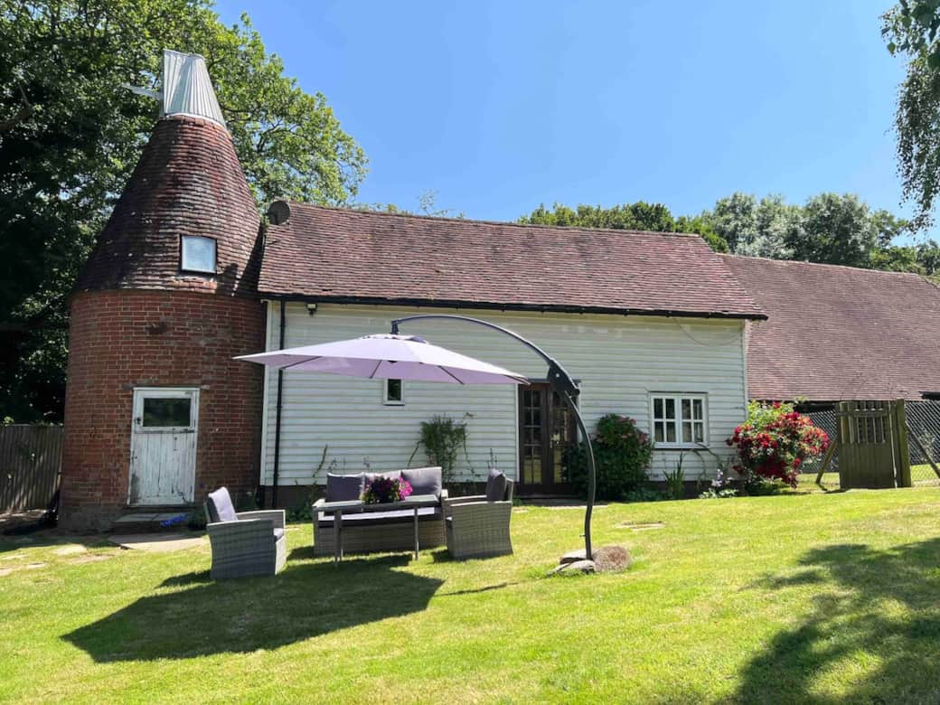 Oast private garden 
