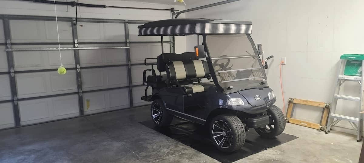 4 person Electric Golf Cart with the rental saves you 90.00 a day