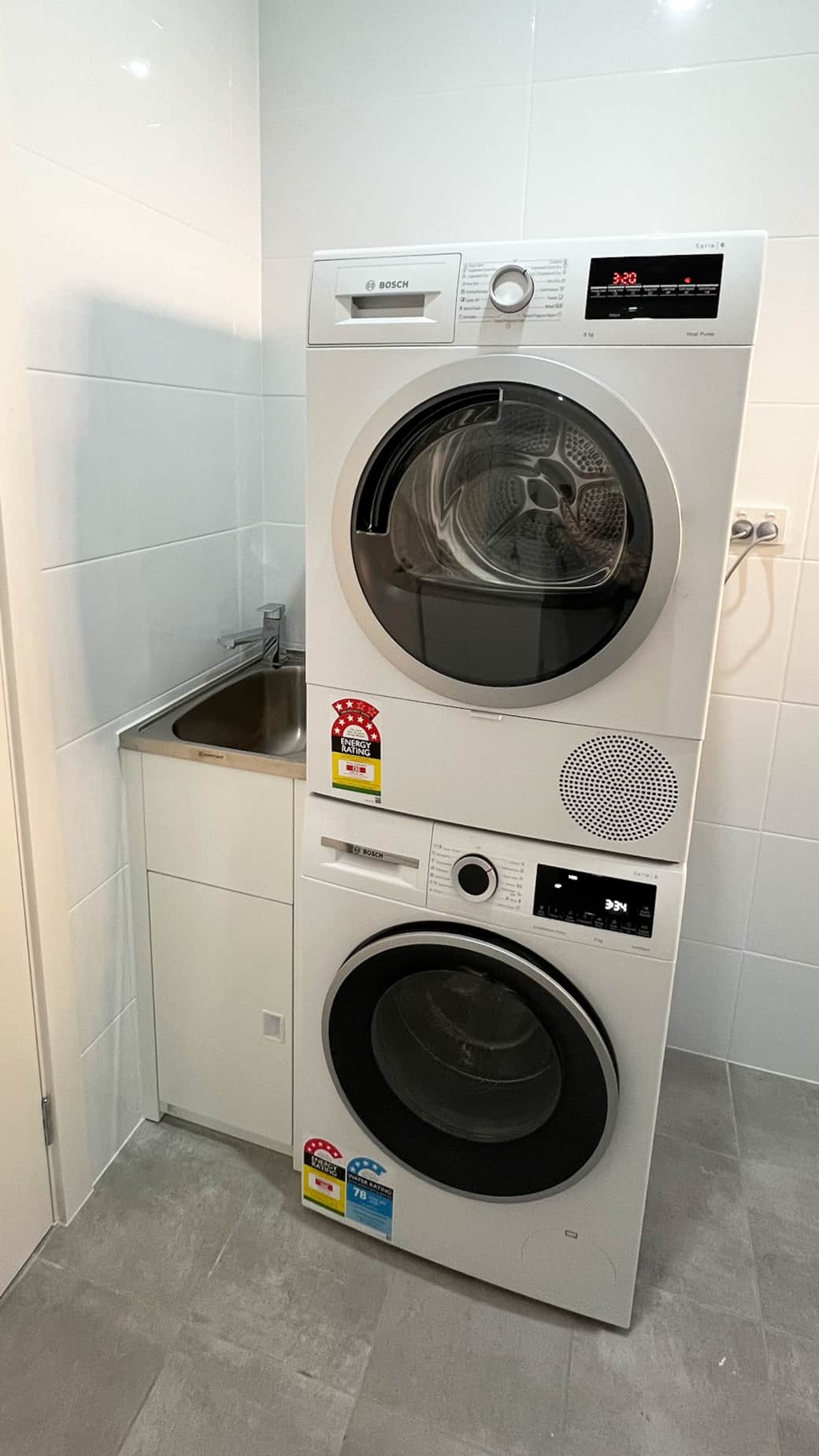 Washer & dryer