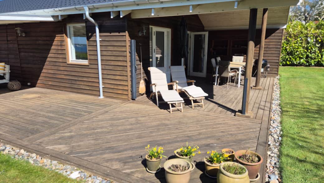 Patio with Deck Chairs