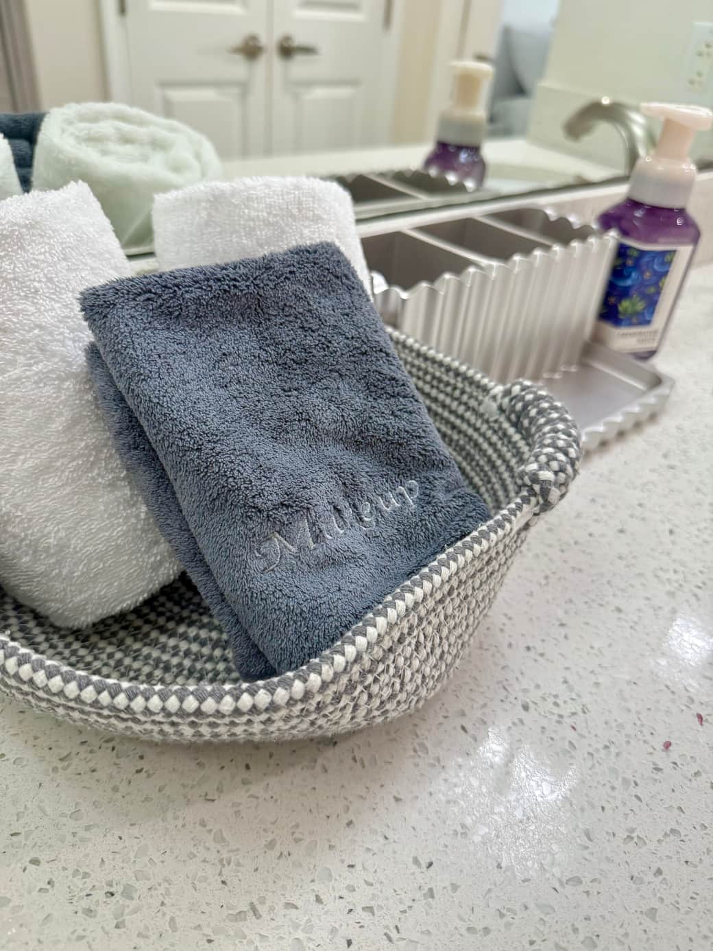 Fully Stocked Bathroom