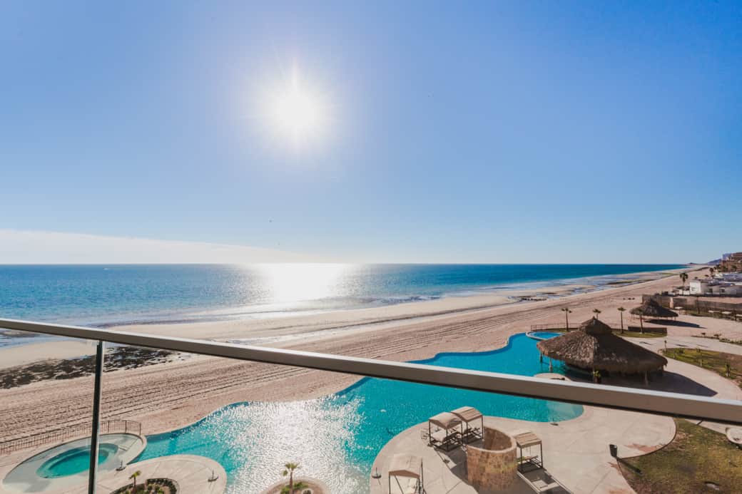 Stunning Ocean Front Phase 3 Patio View Stunning Ocean Front Phase 3 Patio View