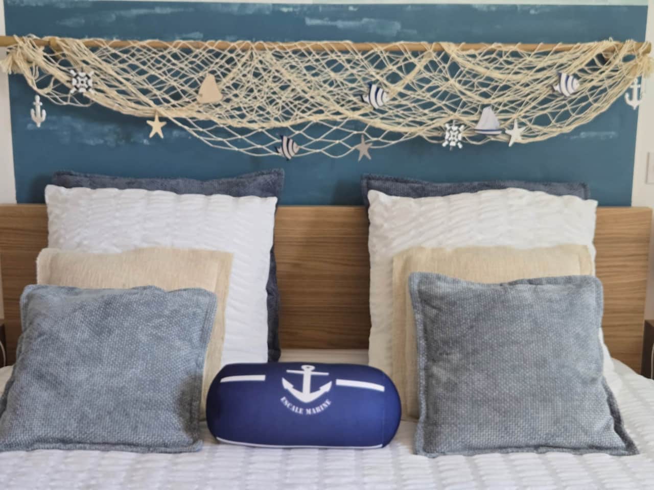 Lit 160 cm du "Studio Bleu"
