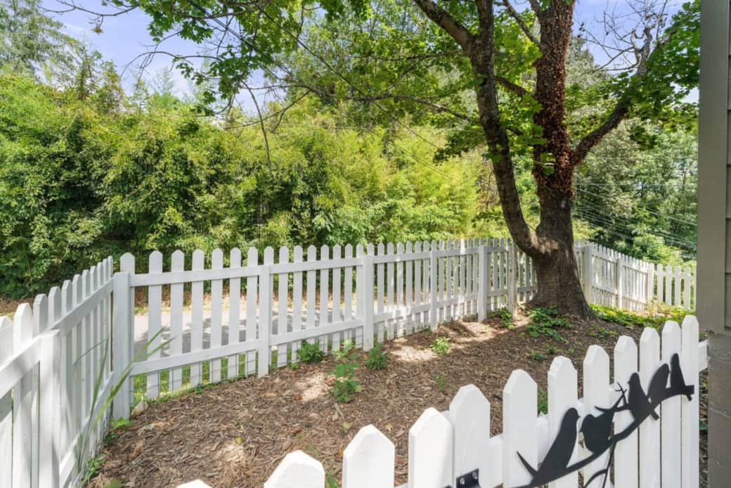 Exclusive dog area which includes benches for sitting. Exclusive dog area which includes benches for sitting.