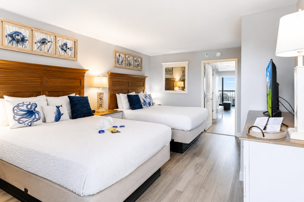 Spacious Bedroom with Two Beds