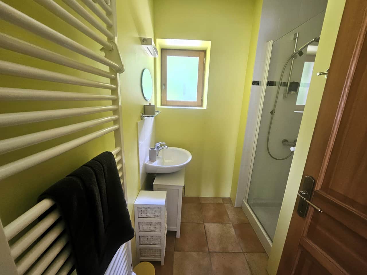 Salle de bain chambre Rdc Gîte Bordeaux