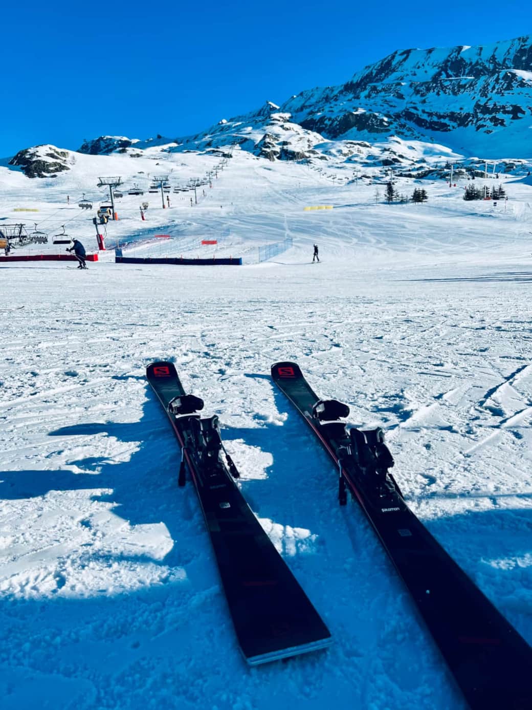 Arrivée en haut de l'alpe Expresse 