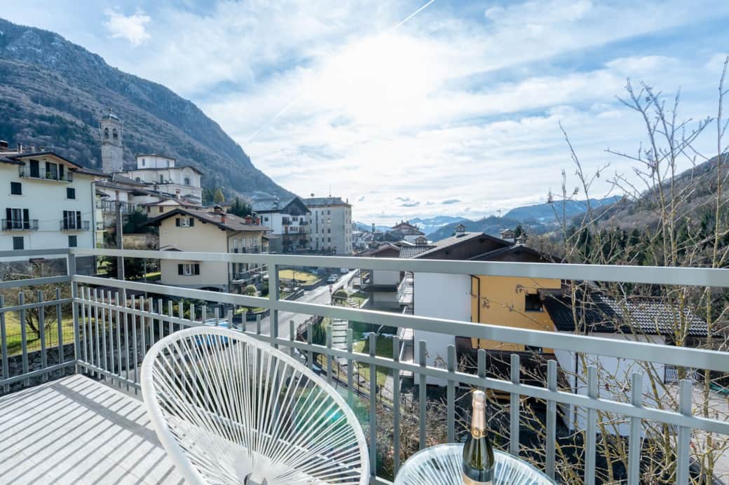 Balcone con fantastica vista e ottima esposizione