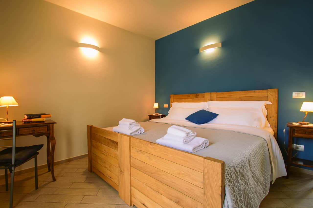 Particolari della seconda camera da letto