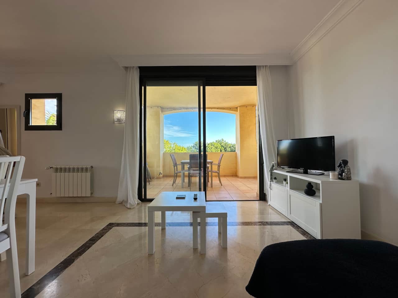 Vista desde el sofá